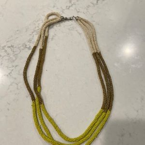 Loft multi strand necklace